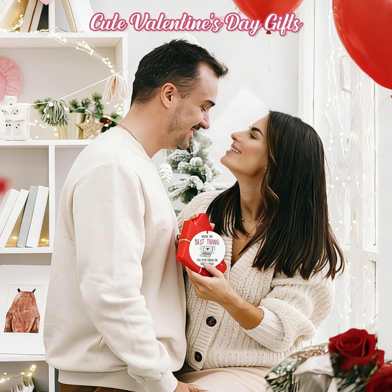 PETCEE Valentine's Day Ornaments - Romantic Valentines Ornaments for Tree Decorations Valentines Day Gifts for Boyfriend Girlfriend Anniversary Keepsake Gifts for Husband Wife Women Men - Image 5